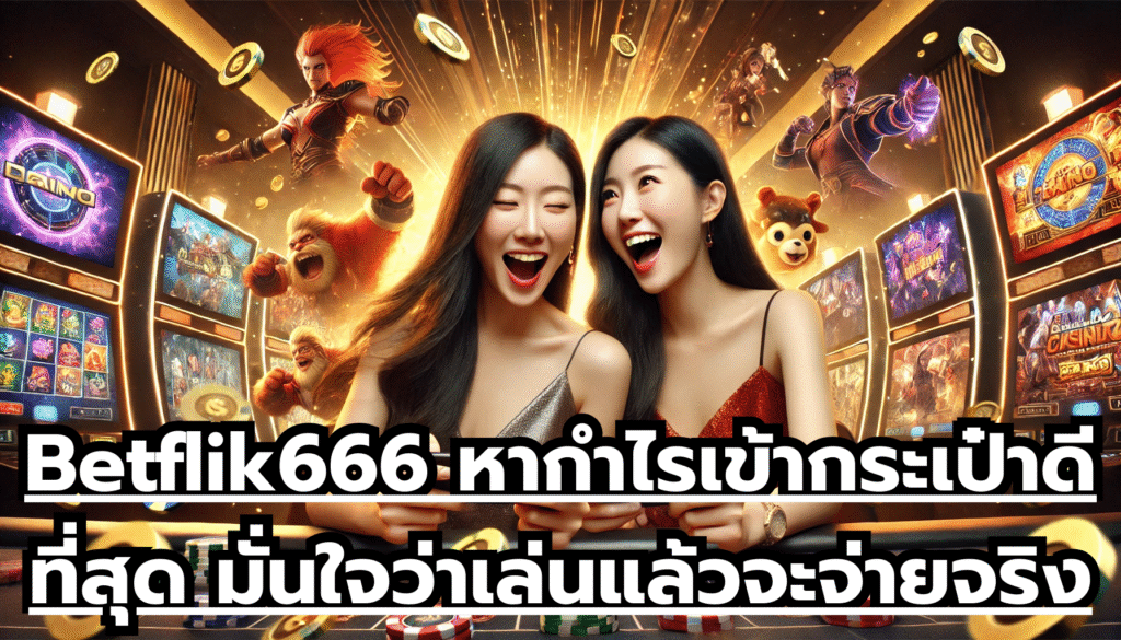 Betflik666 หากำไรเข้ากระเป๋าดีที่สุด มั่นใจว่าเล่นแล้วจะจ่ายจริง